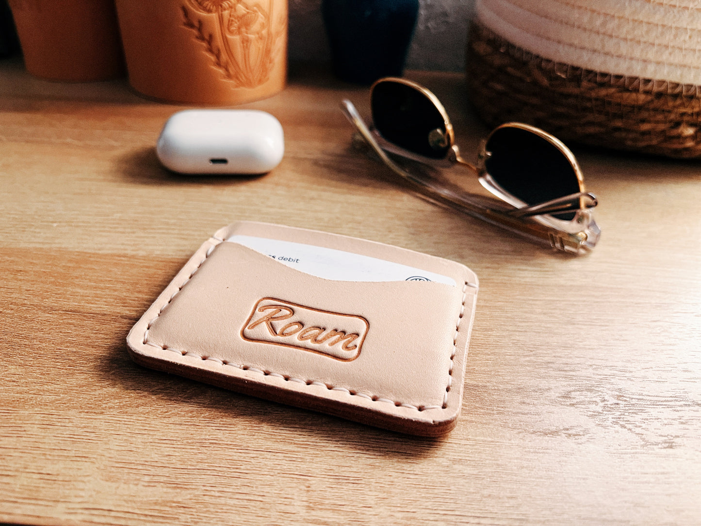 Leather Wallet - Roam